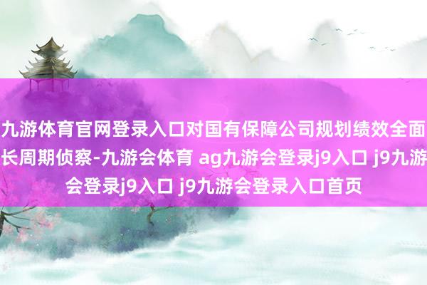 九游体育官网登录入口对国有保障公司规划绩效全面实行三年以上的长周期侦察-九游会体育 ag九游会登录j9入口 j9九游会登录入口首页