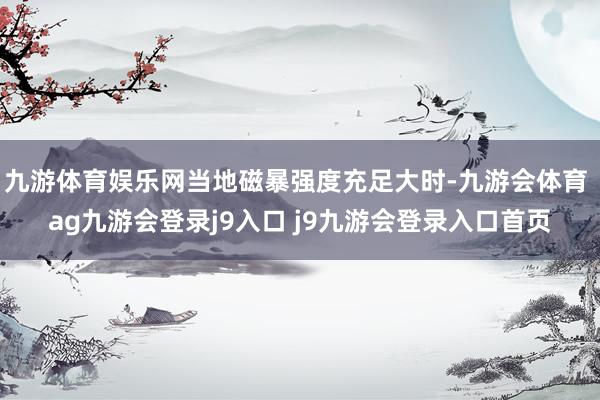 九游体育娱乐网当地磁暴强度充足大时-九游会体育 ag九游会登录j9入口 j9九游会登录入口首页