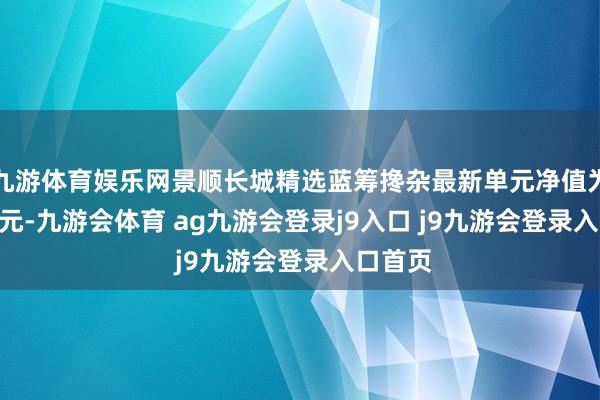 九游体育娱乐网景顺长城精选蓝筹搀杂最新单元净值为0.922元-九游会体育 ag九游会登录j9入口 j9九游会登录入口首页